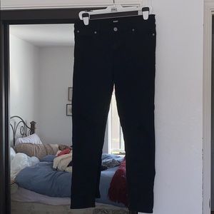 Hudson Black Distressed Jeans